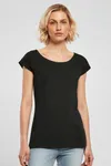 Ladies´ Wide Neck Tee Black