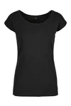 Ladies´ Wide Neck Tee Black