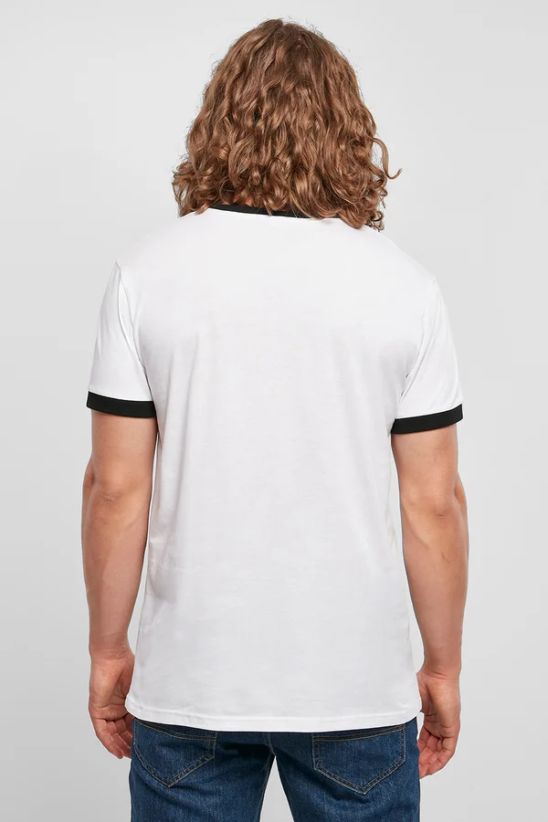 Men´s Ringer Tee White / Black
