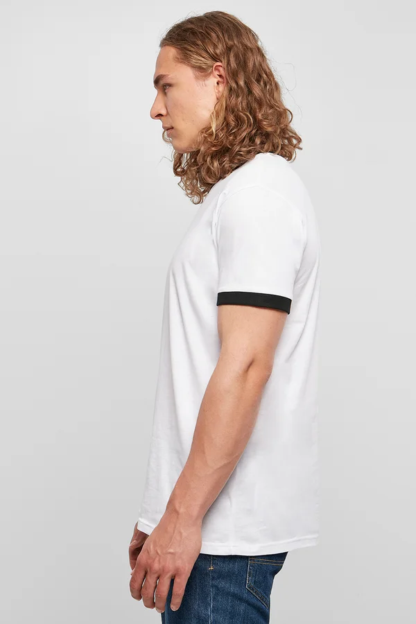 Men´s Ringer Tee White / Black
