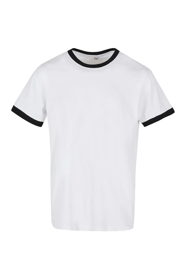 Men´s Ringer Tee White / Black