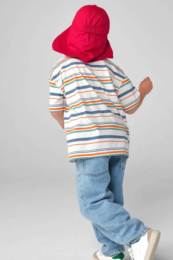 Junior Legionnaire Style Cap Classic Red