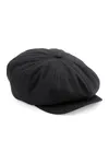 Newsboy Cap Black
