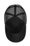 Suede Snapback Trucker Black