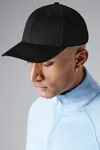 Urbanwear 6 Panel Snapback Black