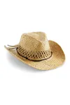 Straw Cowboy Hat Natural