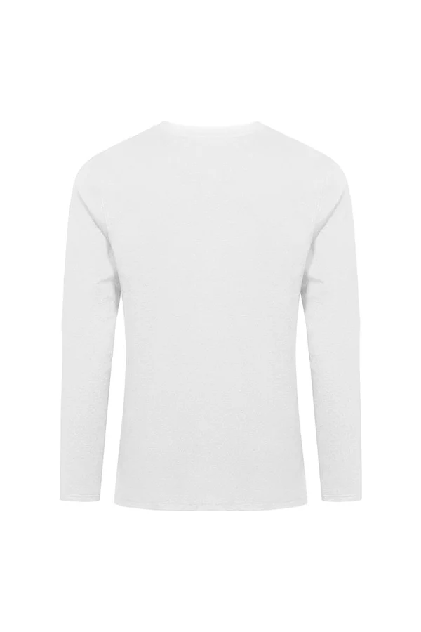 Men´s T-Shirt Long Sleeve White