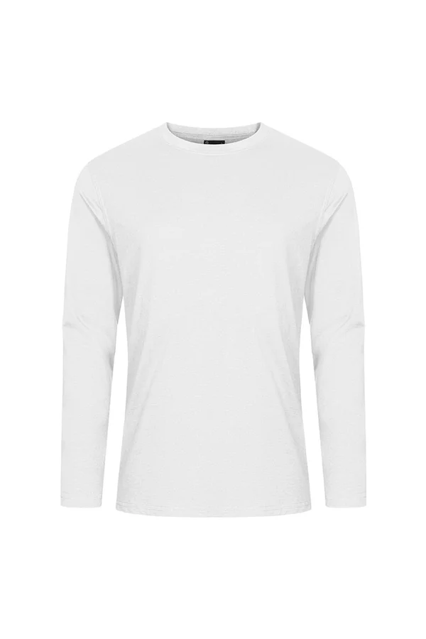 Men´s T-Shirt Long Sleeve White