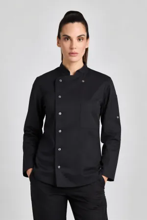Ladies´ Chef Jacket Turin GreeNature Black