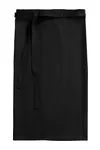 Bistro Apron Roma 100 x 100 cm Black