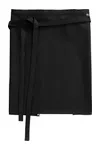 Bistro Apron Roma 50 x 78 cm Black