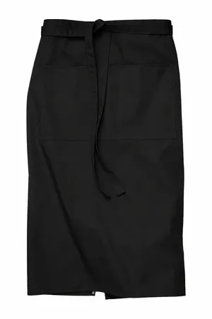Bistro Apron Roma Bag 80 x 100 cm Black