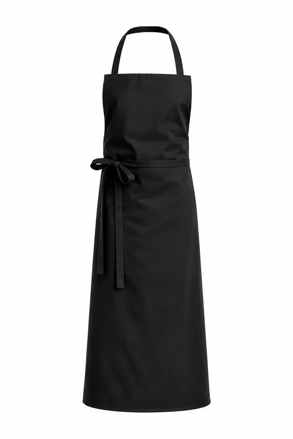 Bib Apron Verona 110 x 75 cm Black