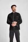 Men´s Chef Jacket Trapani Black / White