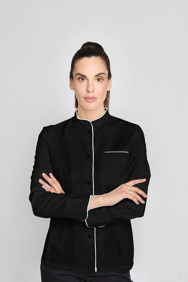 Ladies´ Chef Jacket Pistoia Black / White