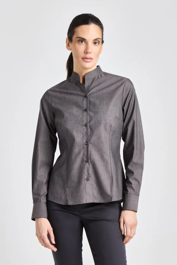 Ladies´ Blouse Pacentro Dark Grey