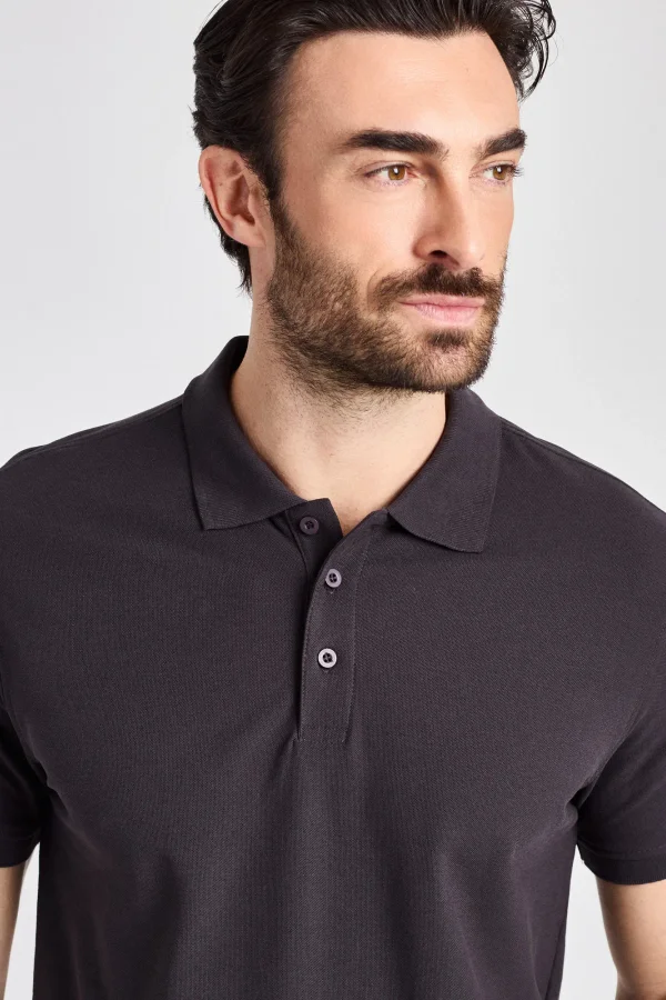 Men´s Polo Iseo Anthracite