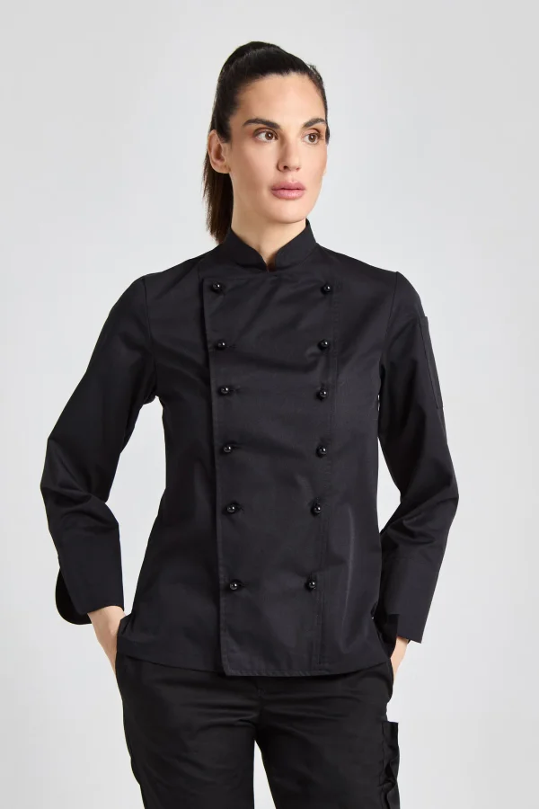 Ladies´ Chef Jacket Rimini Black