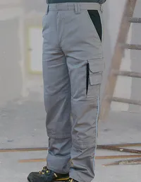 Contrast Work Pants