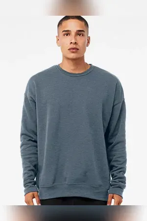 Unisex Sponge Fleece Drop Shoulder Sweatshirt