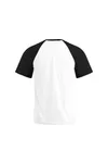 Men´s Raglan T White / Black