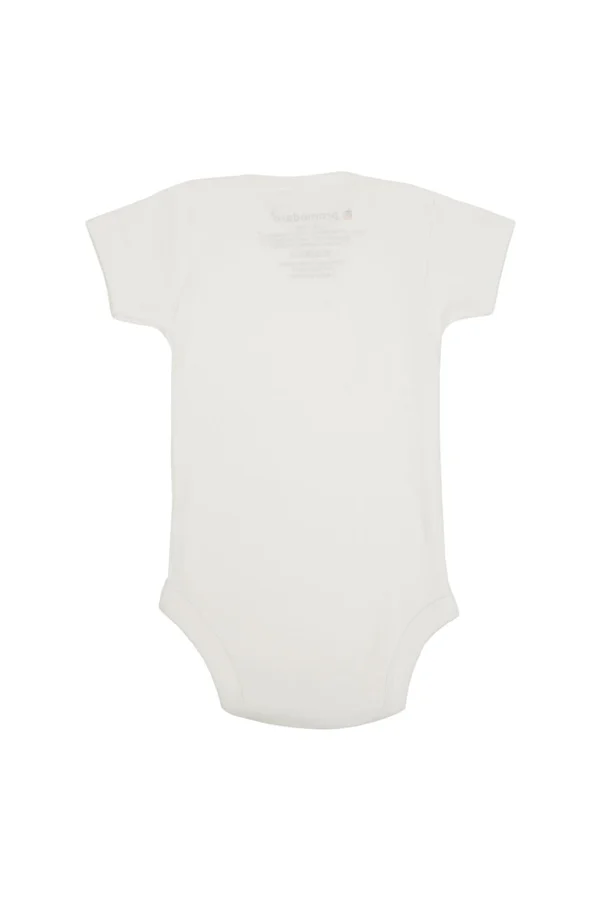 Organic Baby Bodysuit White