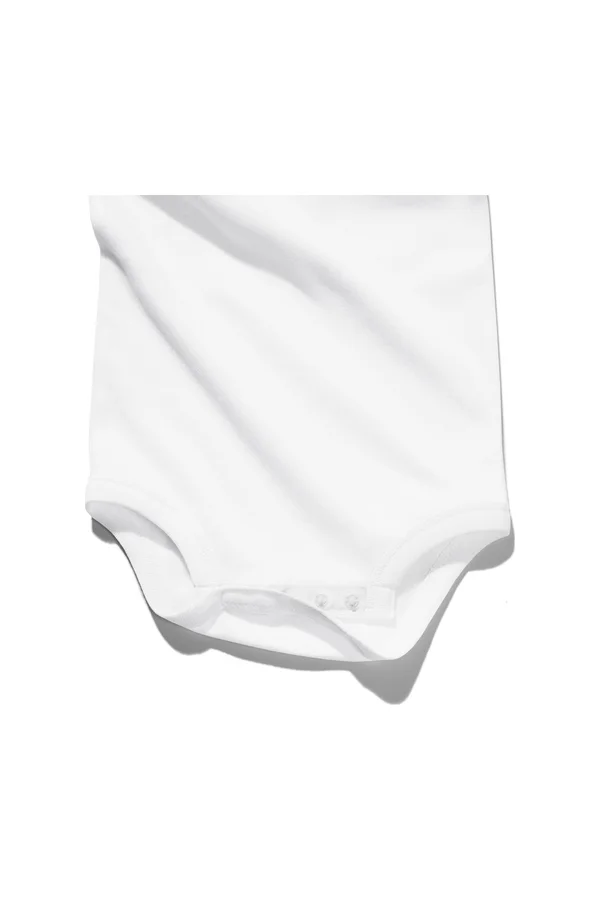 Organic Baby Bodysuit White