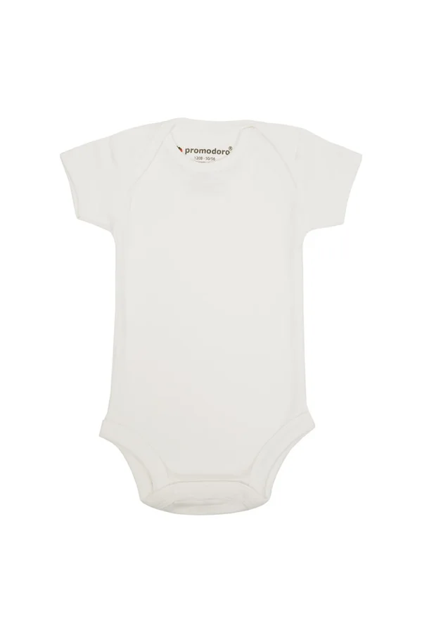 Organic Baby Bodysuit White
