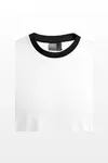 Men´s Contrast-T White / Black