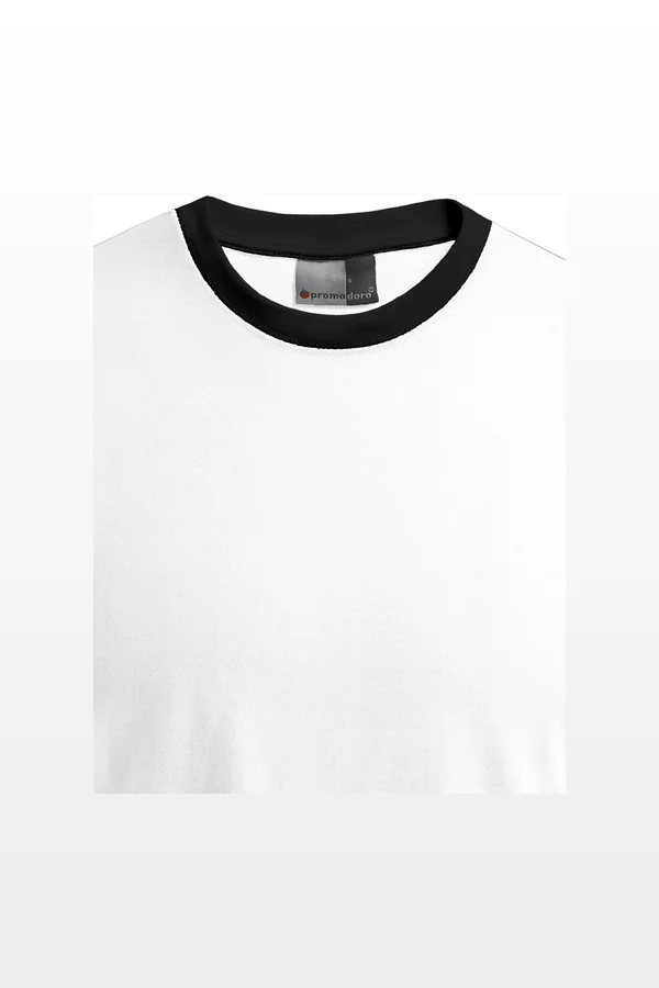 Men´s Contrast-T White / Black