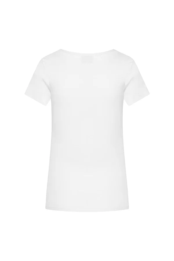 Women´s Slim Fit-T White