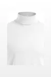 Men´s Turtleneck-T Long Sleeve White