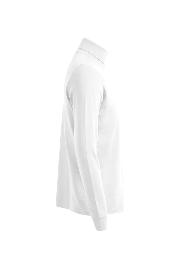 Men´s Turtleneck-T Long Sleeve White