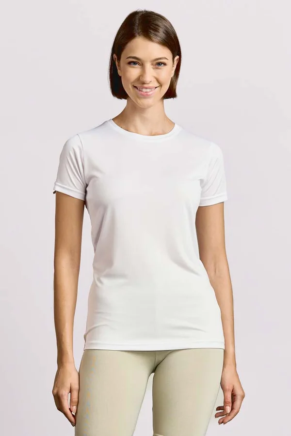 Women´s Performance-T White
