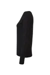 Women´s Slim Fit-T Long Sleeve Black