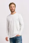 Men´s Premium-T Long Sleeve White