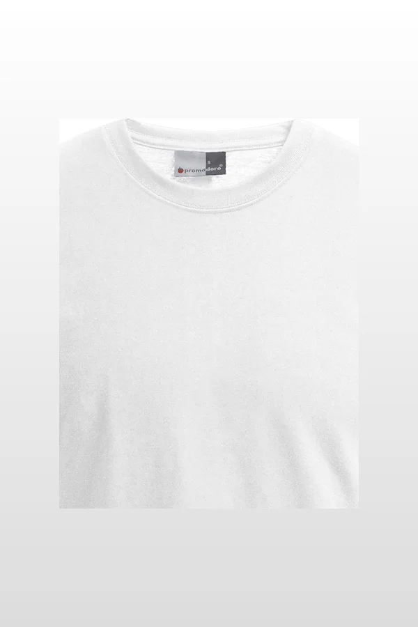 Men´s Premium-T Long Sleeve White