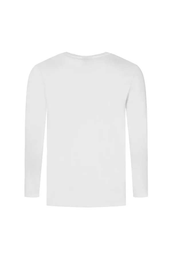 Men´s Premium-T Long Sleeve White
