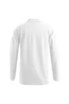Men´s Heavy Polo Long Sleeve White