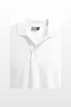 Men´s Heavy Polo Long Sleeve White