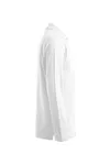 Men´s Heavy Polo Long Sleeve White