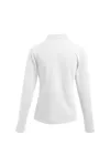 Women´s Heavy Polo Long Sleeve White