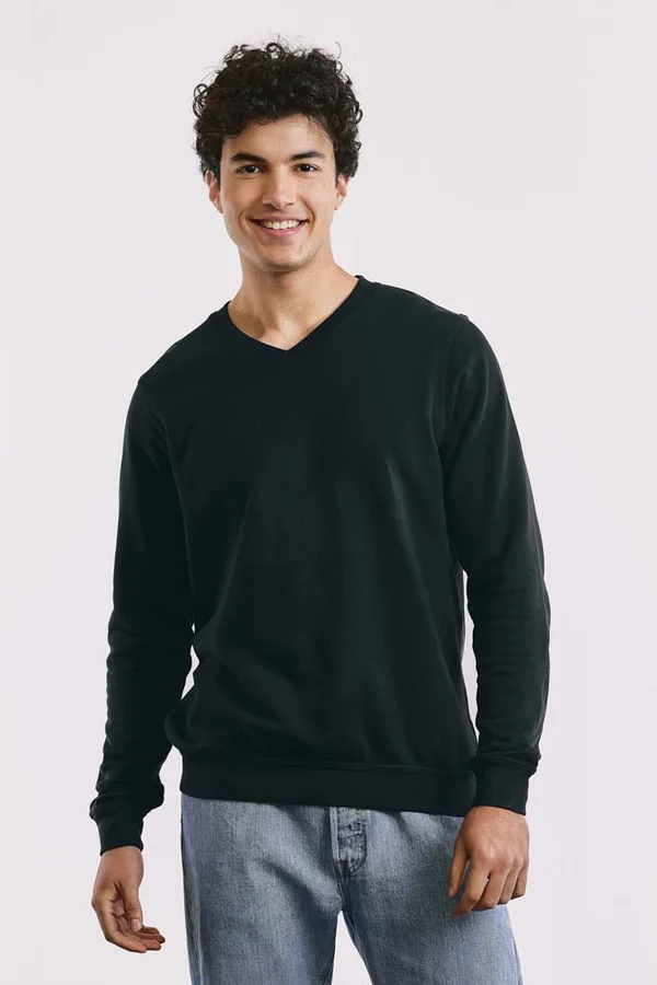Men´s V-Neck Sweater Black