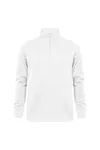 Unisex Troyer Side Pocket White