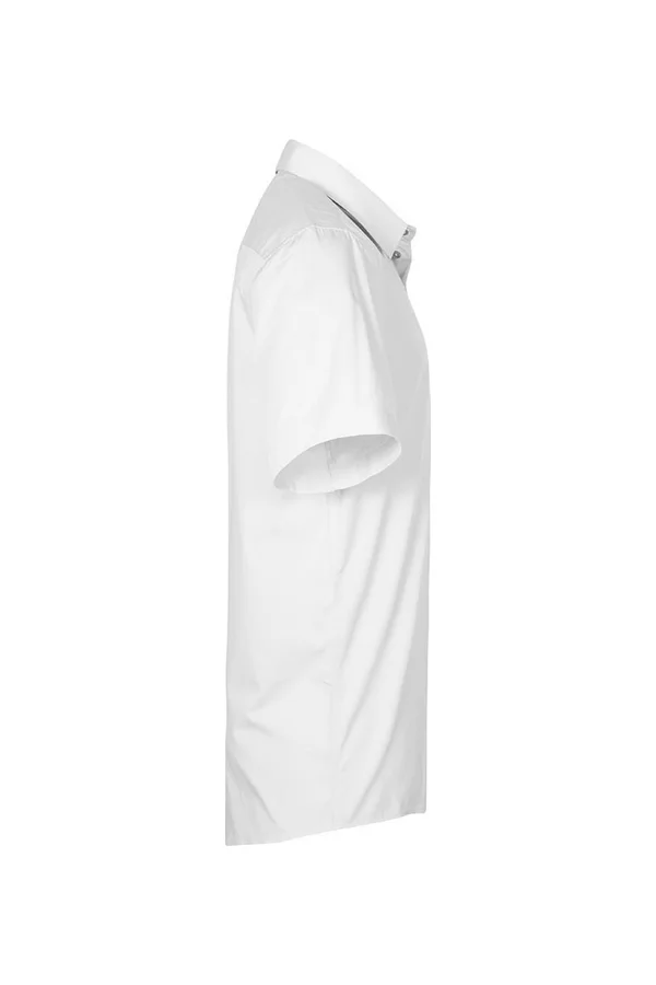 Men´s Poplin Shirt Short Sleeve White
