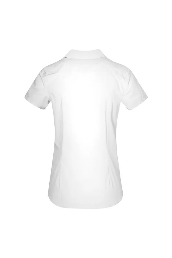 Women´s Poplin Shirt Short Sleeve White