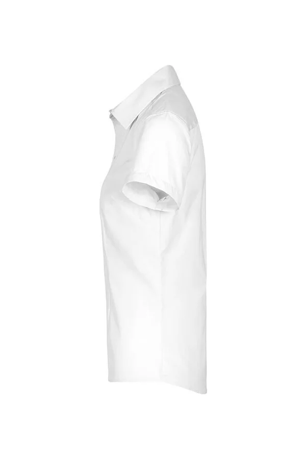 Women´s Poplin Shirt Short Sleeve White