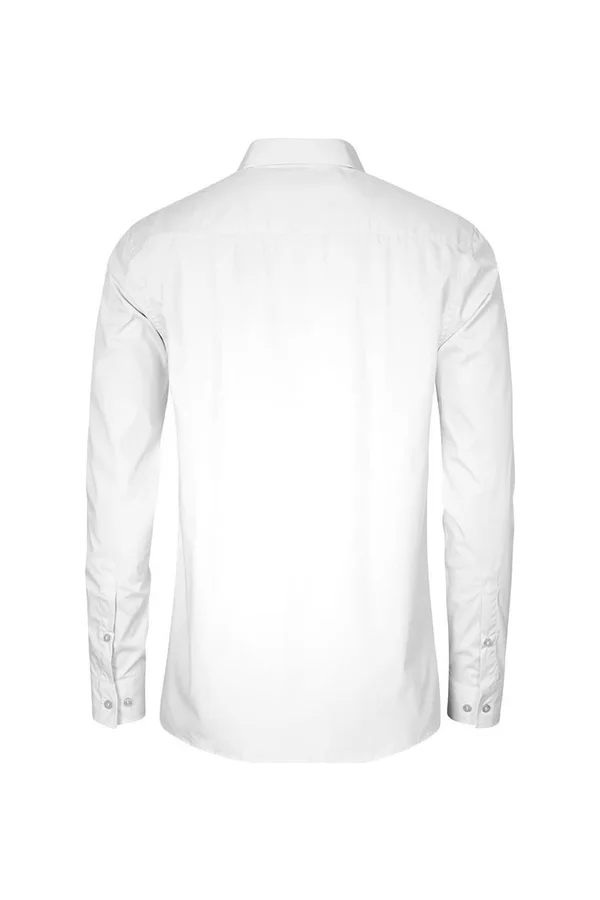 Men´s Poplin Shirt Long Sleeve White