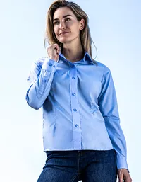 Women´s Poplin Shirt Long Sleeve