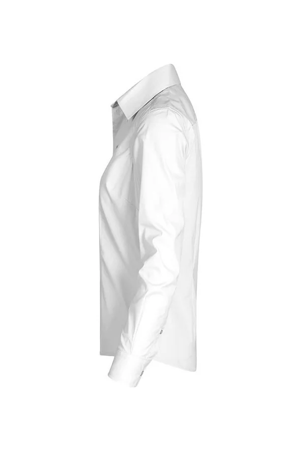 Women´s Poplin Shirt Long Sleeve White